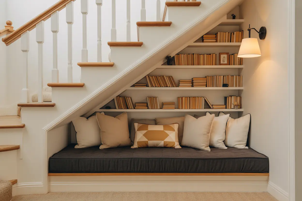 Under stairs space: 10 amazing design ideas