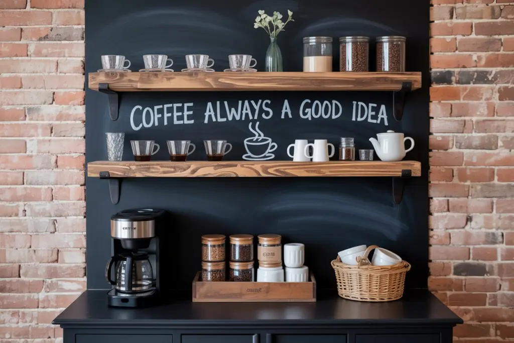 11 decorating ideas to create a small coffee corner 7 coffee station