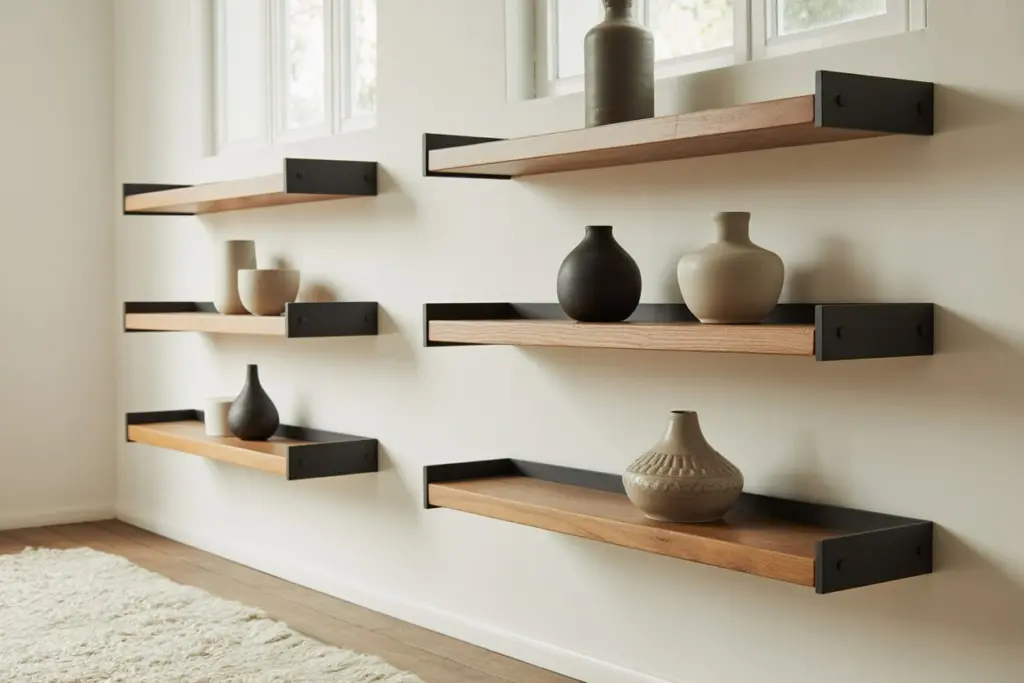 Metal elements in farmhouse style