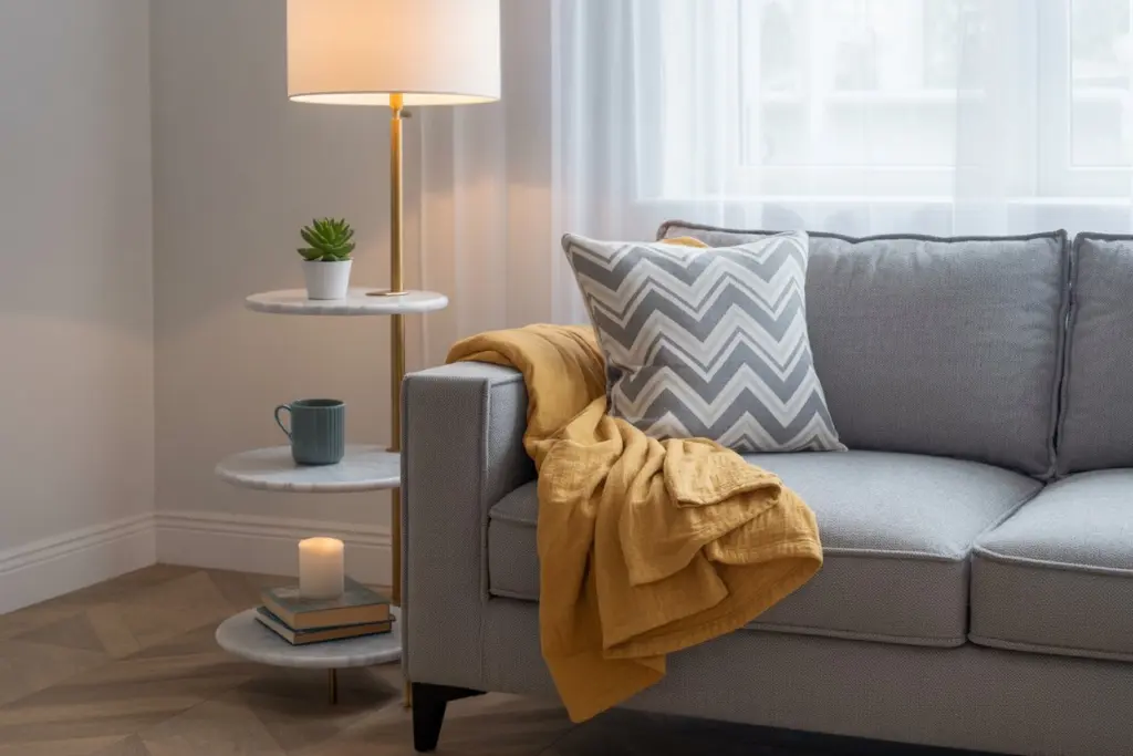 the floor lamps