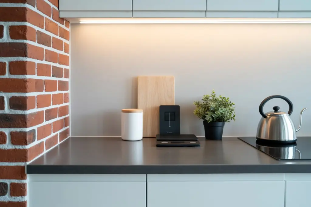  Minimalistic and Sleek in kitchen cabinets