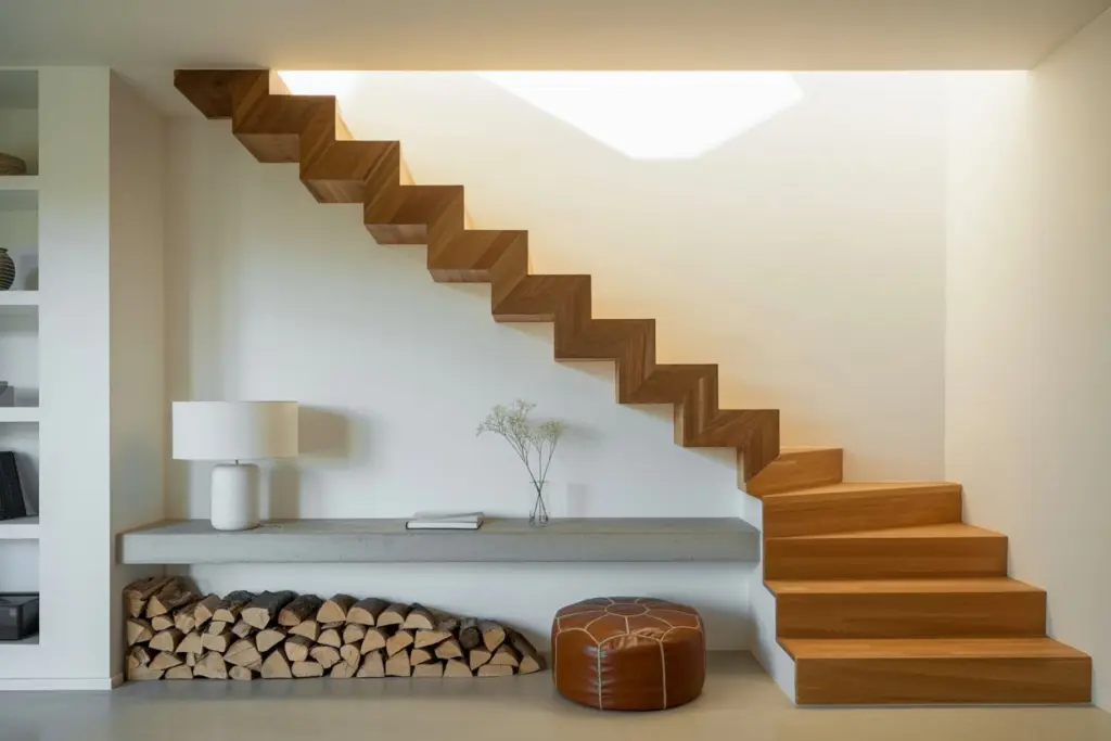 a storage space for logs