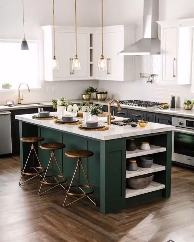 white kitchen