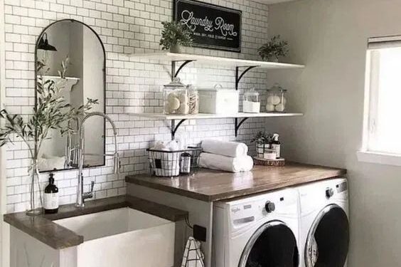 19 practical and clever ideas for laundry corner - ScDecorum