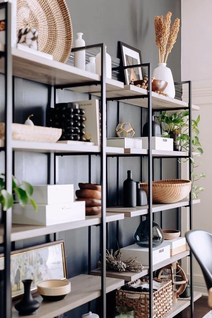 twin shelves