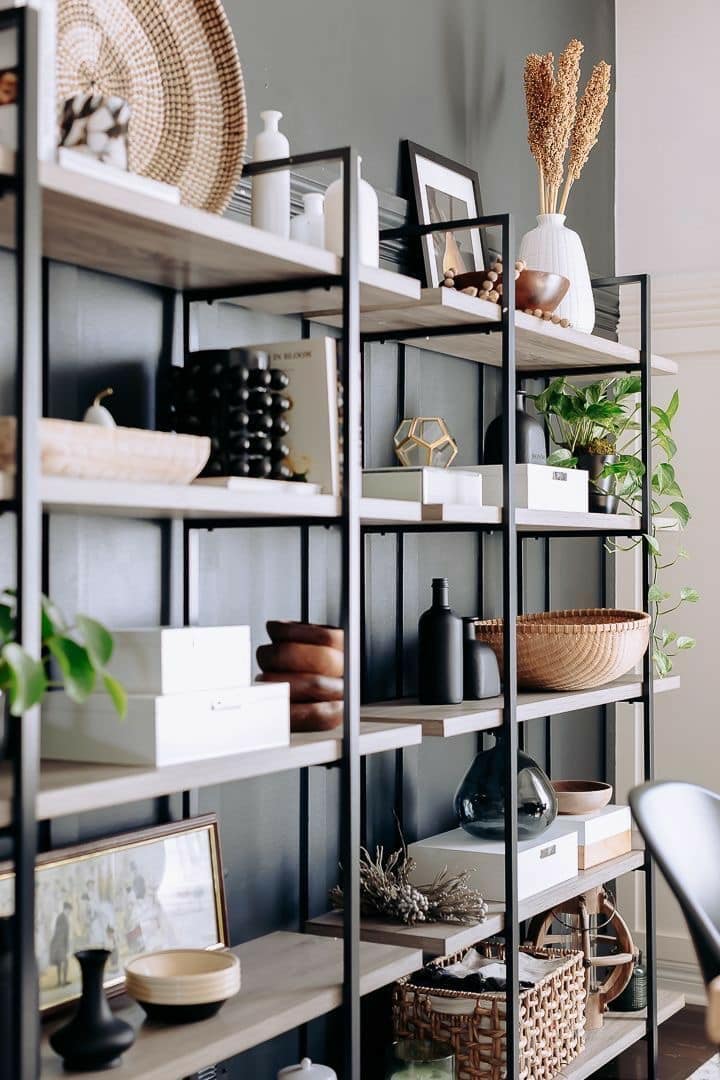 twin shelves