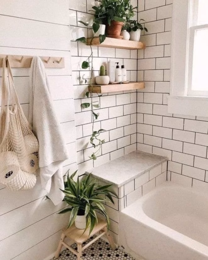a spring shelf an empty wall 