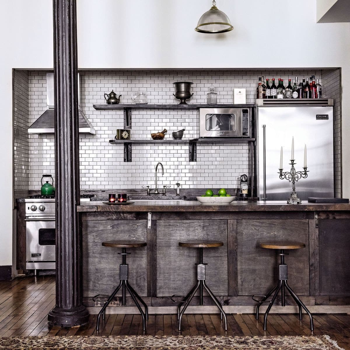 we harmonize the colors for industrial style