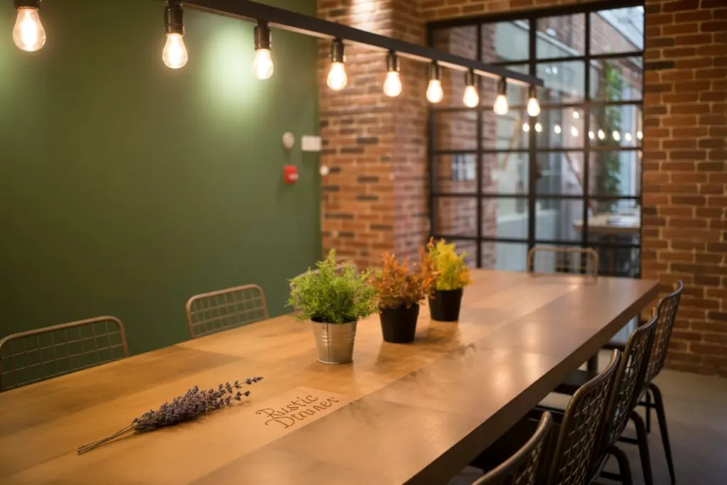 7 rules to adopt the industrial style perfectly 8 industrial-style dining area