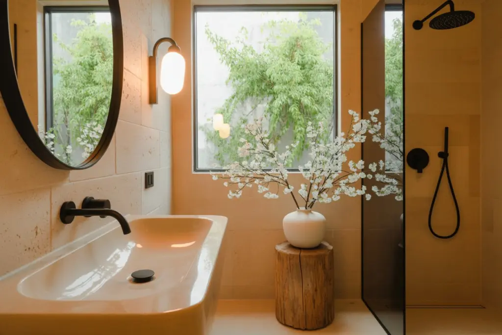 the porcelain stoneware for bathroom  tile