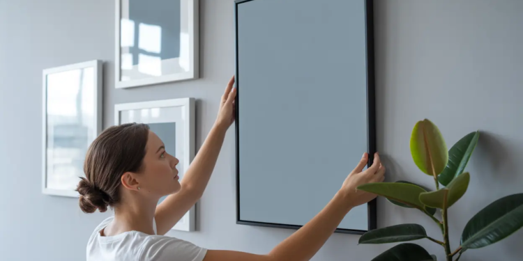 How to decorate an empty wall in an original way without breaking the bank?