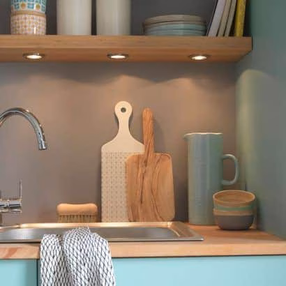 And the light was: what lighting on my countertop?