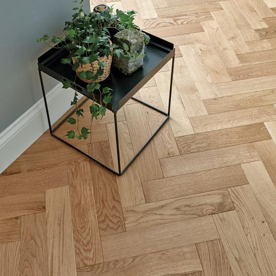 Natural wood tones 