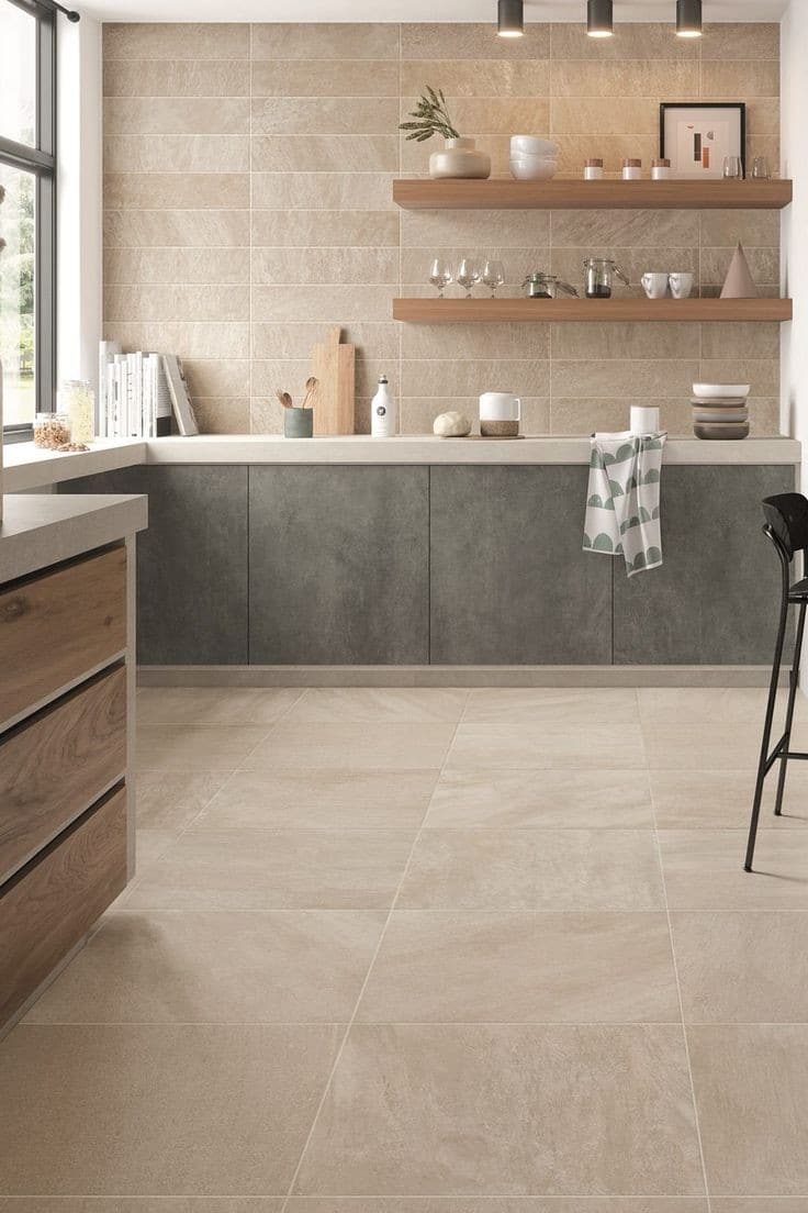 Flooring: How to Choose the Best type for Your Home 9 tile floor in contemporary kitchen