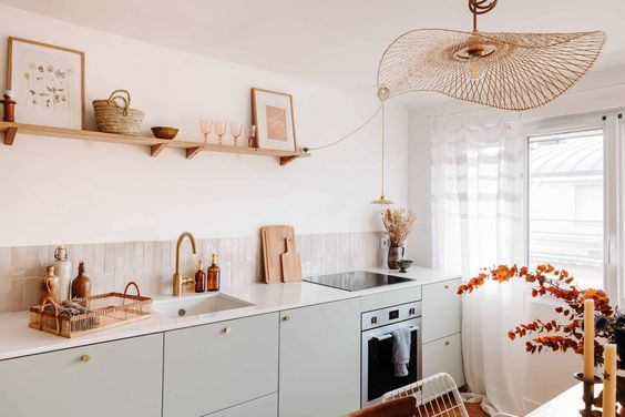 Kitchen countertop: how to think it perfectly? 18 What decor for my credenza?