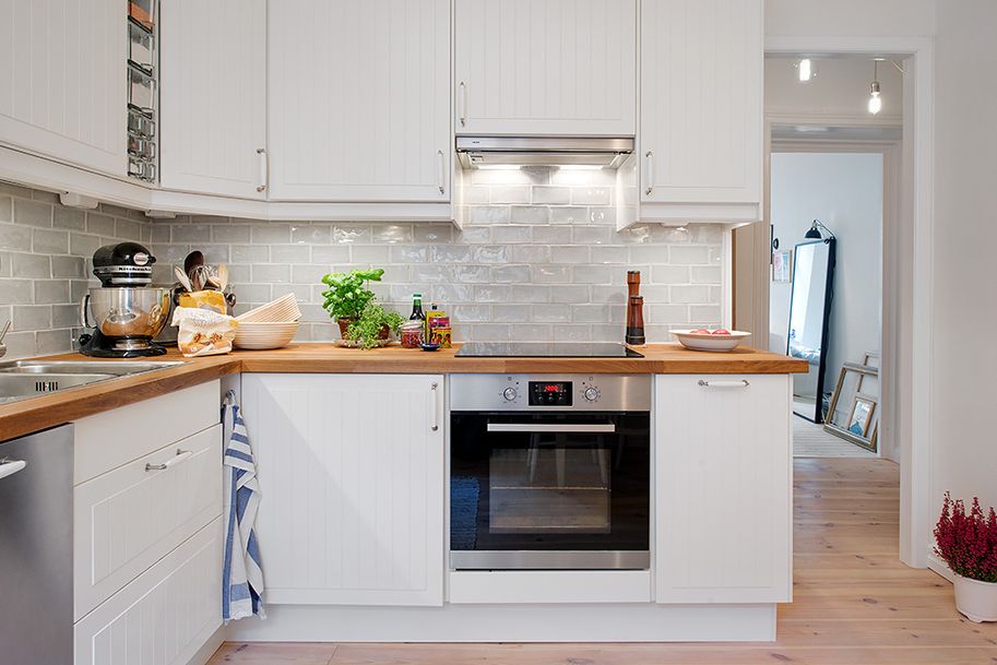 Kitchen countertop: how to think it perfectly? 3 Choosing the shape of a kitchen countertop