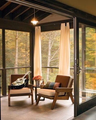 Minimalist style sunrooms