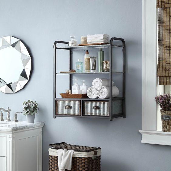 Intek Wall Cabinet w/ Two Drawers