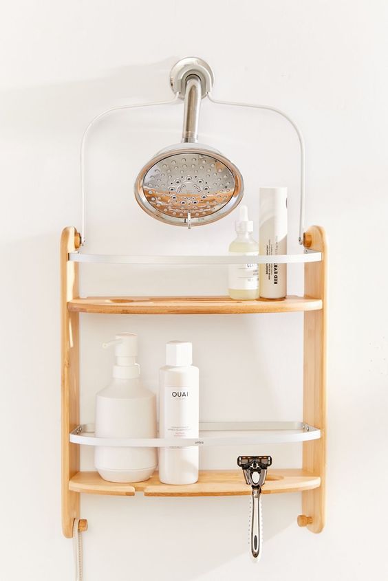 wooden Shower caddy