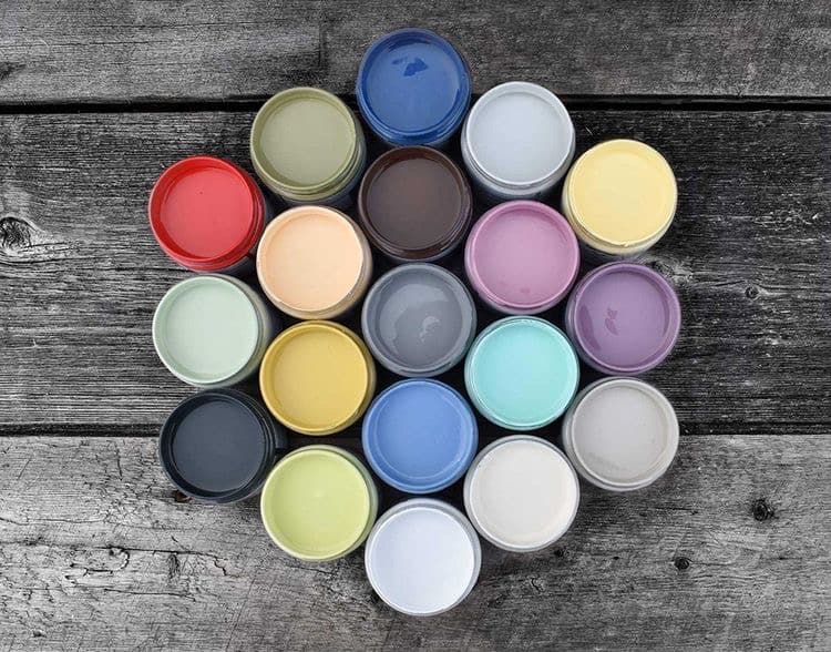 the different types of furniture paint