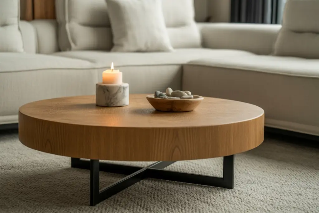 Perfect Coffee Table: how to guaranteed your choice 27 Round or oval coffee tables