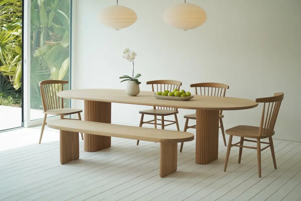 How to Choose the Perfect Dining Table for Your Home Decor 8 Oval Dining Table