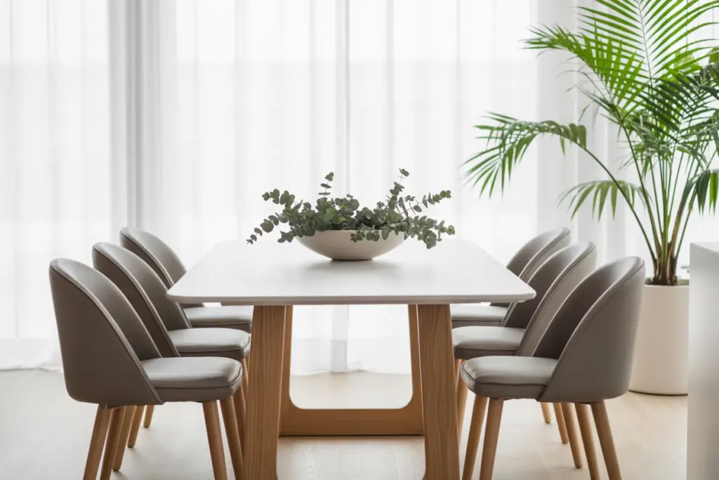 How to Choose the Perfect Dining Table for Your Home Decor 6 rectangular table