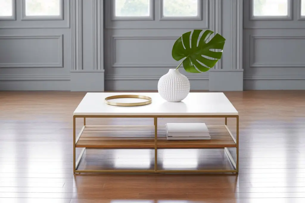 Perfect Coffee Table: how to guaranteed your choice 28 Rectangular or square coffee table