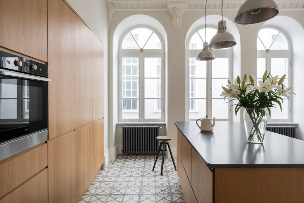 Flooring: How to Choose the Best type for Your Home 28 Parquet and cement tiles
