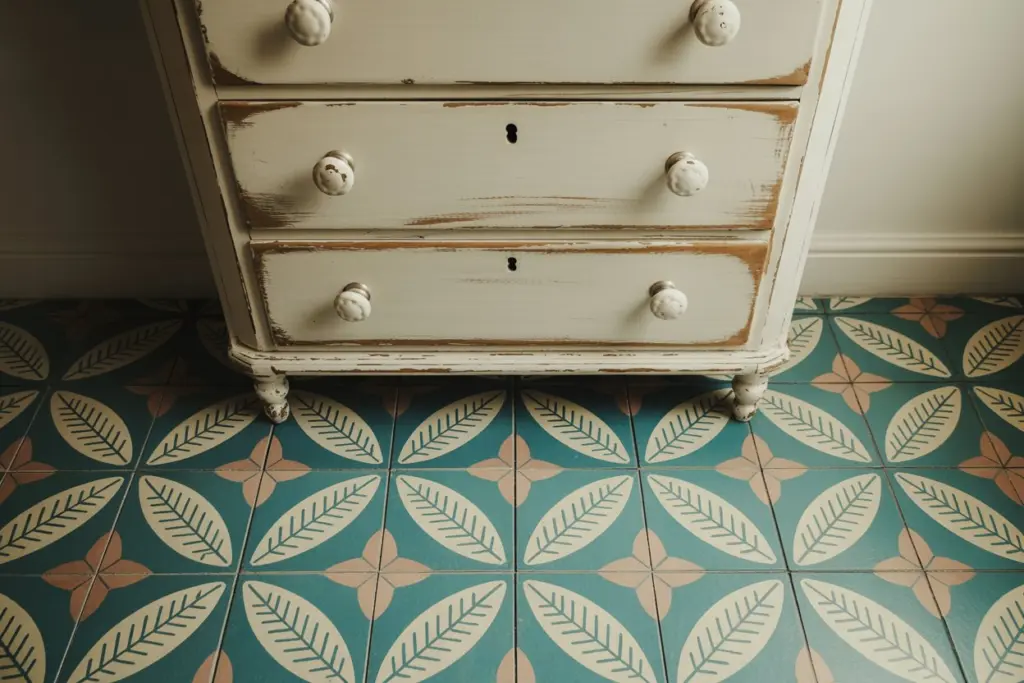 Flooring: How to Choose the Best type for Your Home 12 vinyl floor in retro style