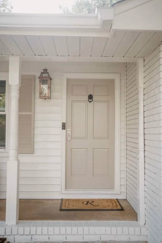 white home exterior paint