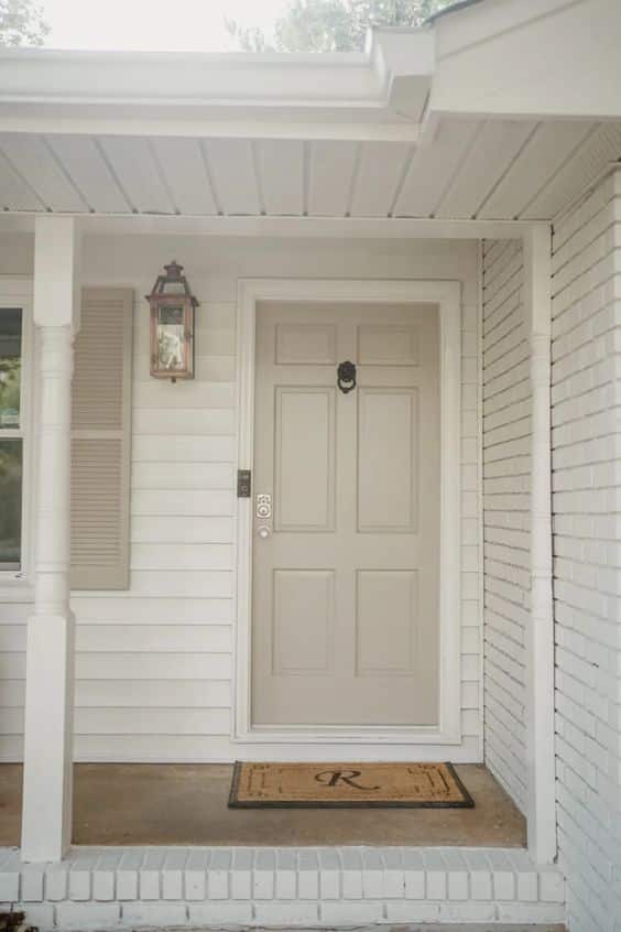 white home exterior paint