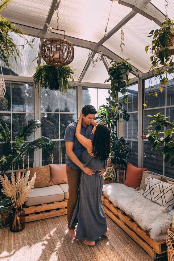 Bohemian style sunrooms