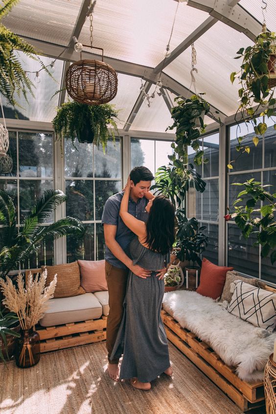 Bohemian style sunrooms