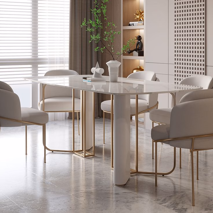 marble table