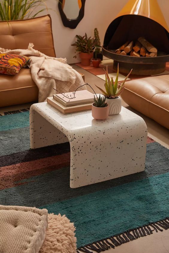 terrazzo coffee tables