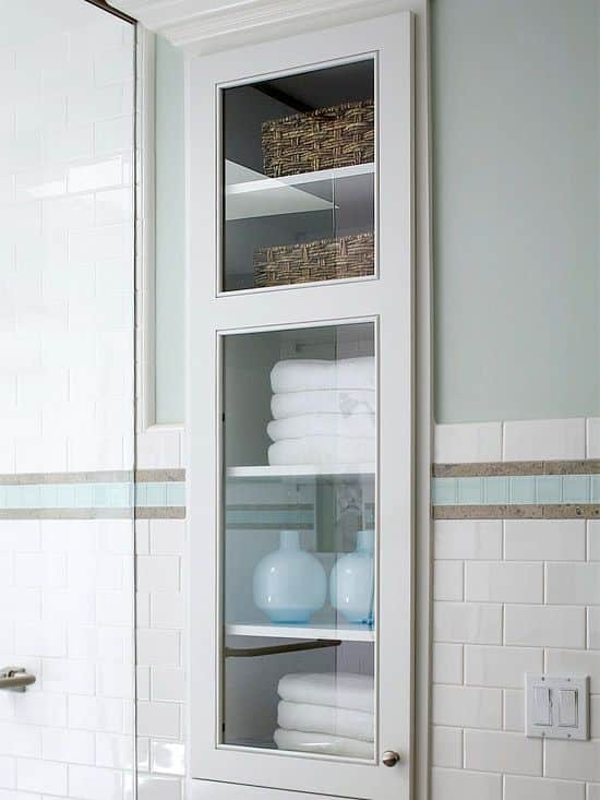 Recessed storage 