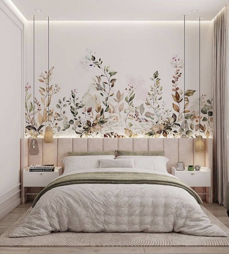 wallpaper accent wall