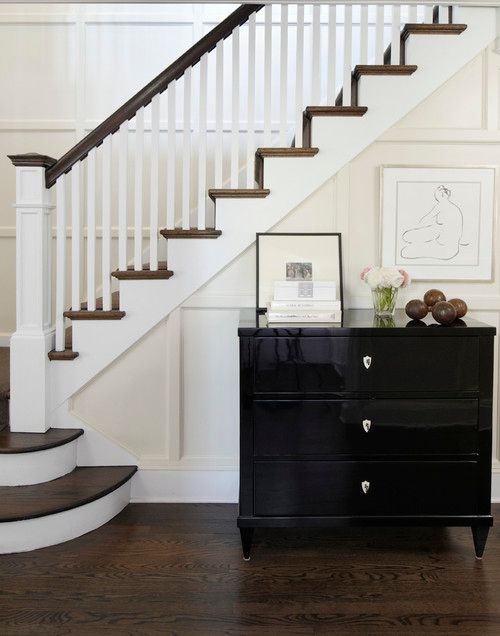 The new Craftsman style staircase