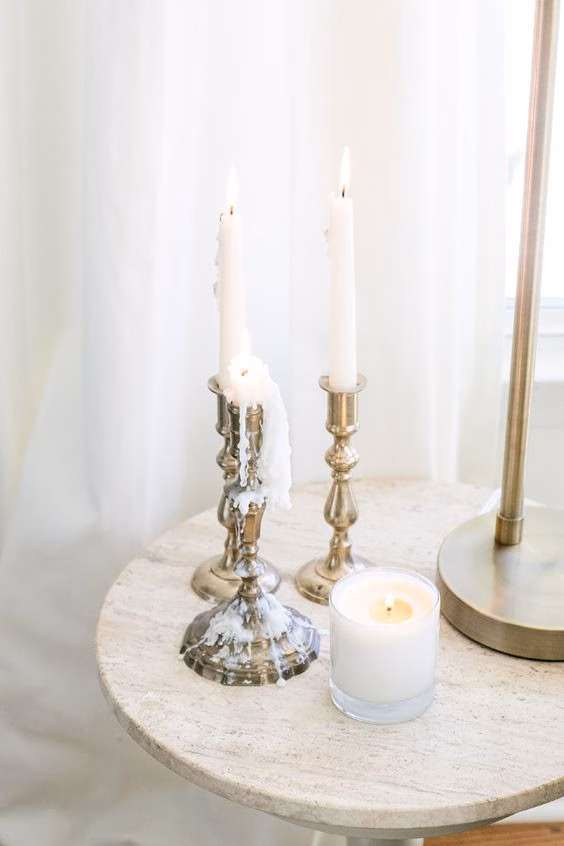 relaxing ambiance with candles