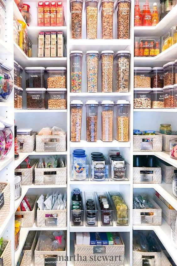 What needs a well-stocked pantry?