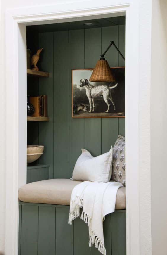 How to Create the Perfect Reading Nook 9 unused closet reading area