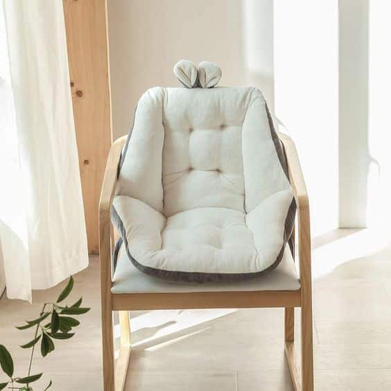 Orthopedic Seat Cushion - White