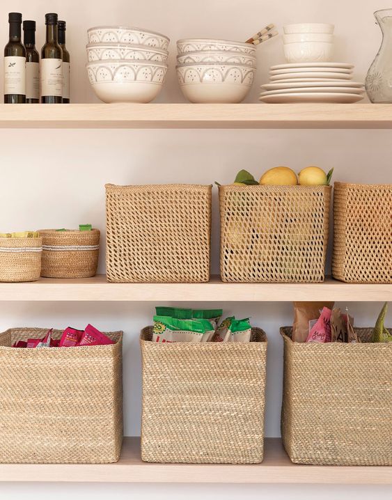 Square Iringa Basket - Natural