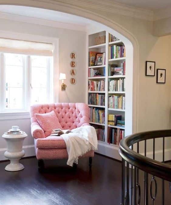 How to Create the Perfect Reading Nook 4 reading nook in hallway