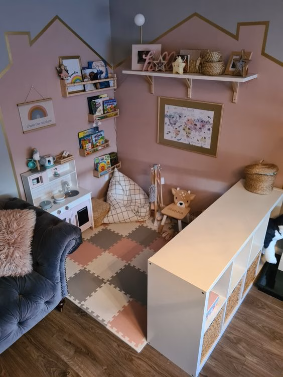 Small Play Area in living room