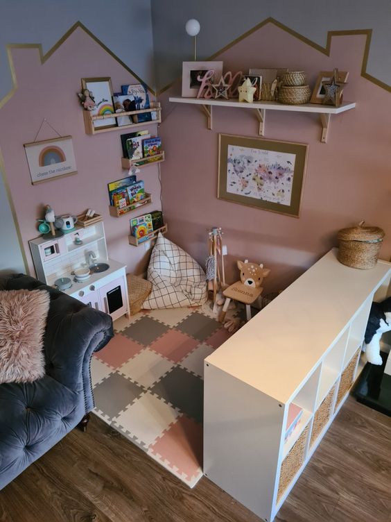 Designing the Perfect Playroom: Everything you need to know 21 Small Play Area in living room