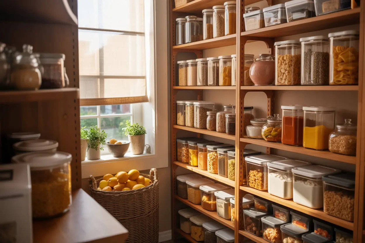What needs a well-stocked pantry?