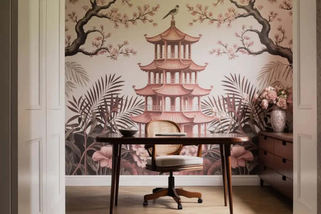 wallpaper accent wall