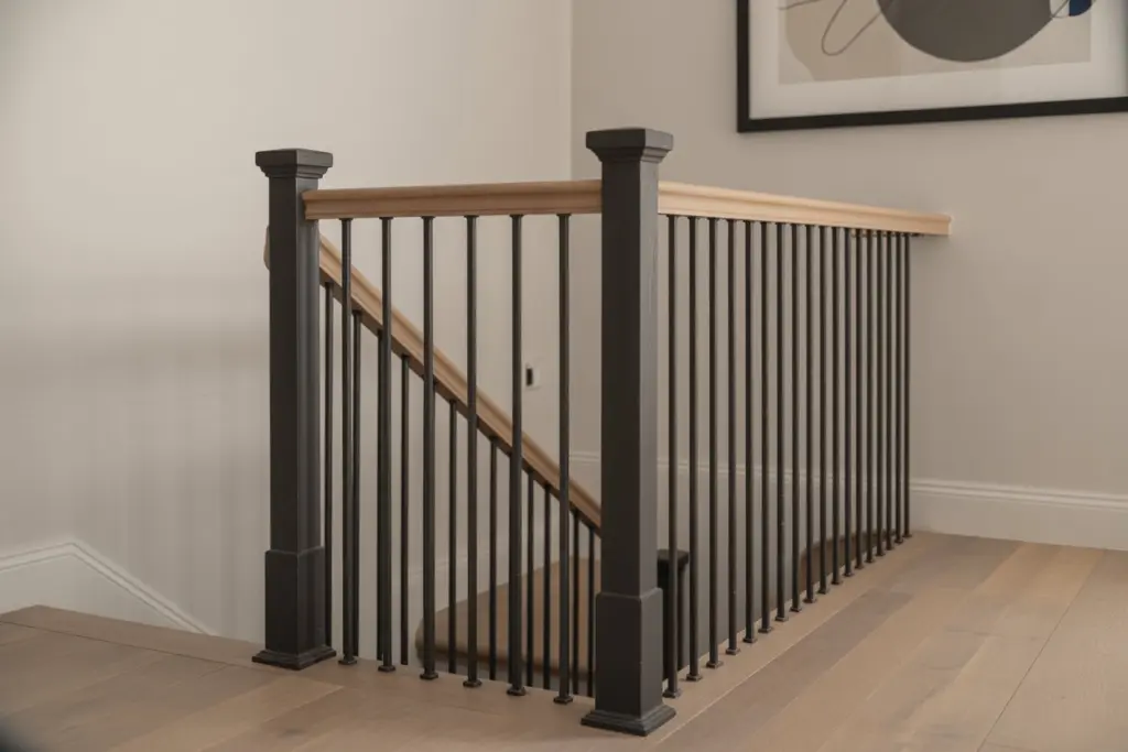 Metal banisters